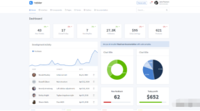 构建在BootStrap4之上的免费开源HTML控制面板框架tabler