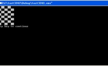 用C语言输出国际象棋棋盘示例代码