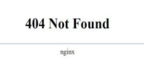 网站出现404 Not Found怎么解决?