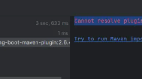 解决Cannot resolve plugin org.springframework.boot:spring-boot-maven-plugin:2.6.4问题