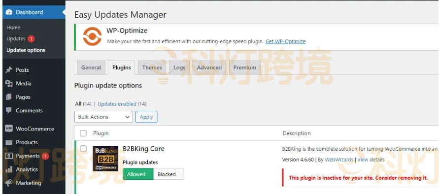 如何关闭WordPress主题或插件自动更新功能?