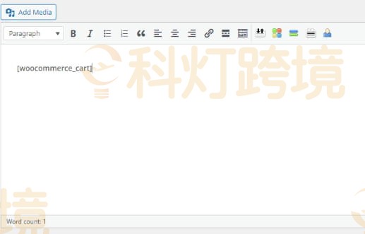 如何添加WooCommerce短代码？