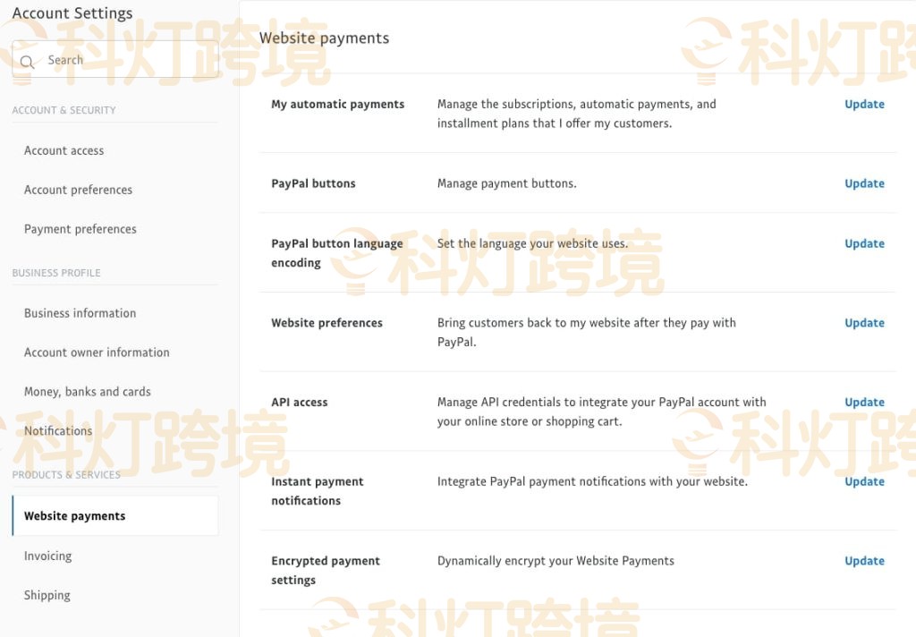 WooCommerce PayPal设置如何做？