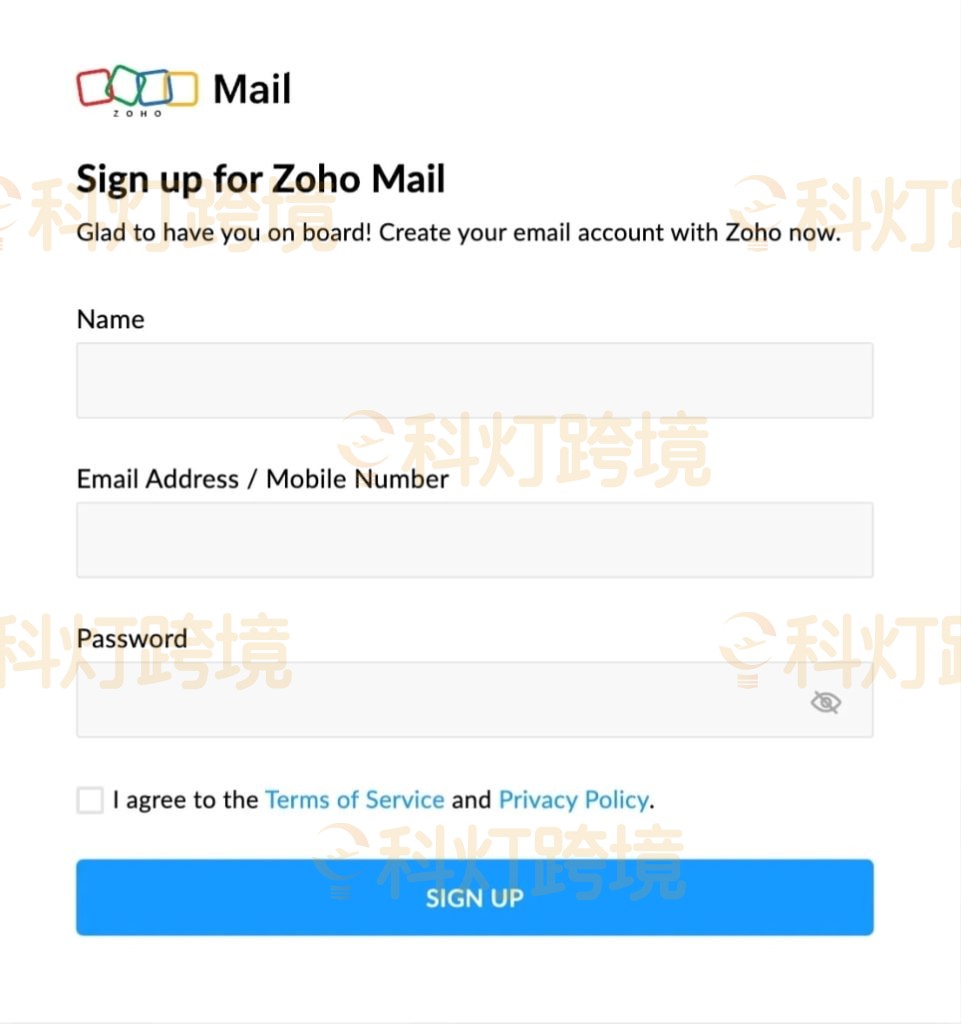 Shopify企业邮箱Zoho注册登录教程