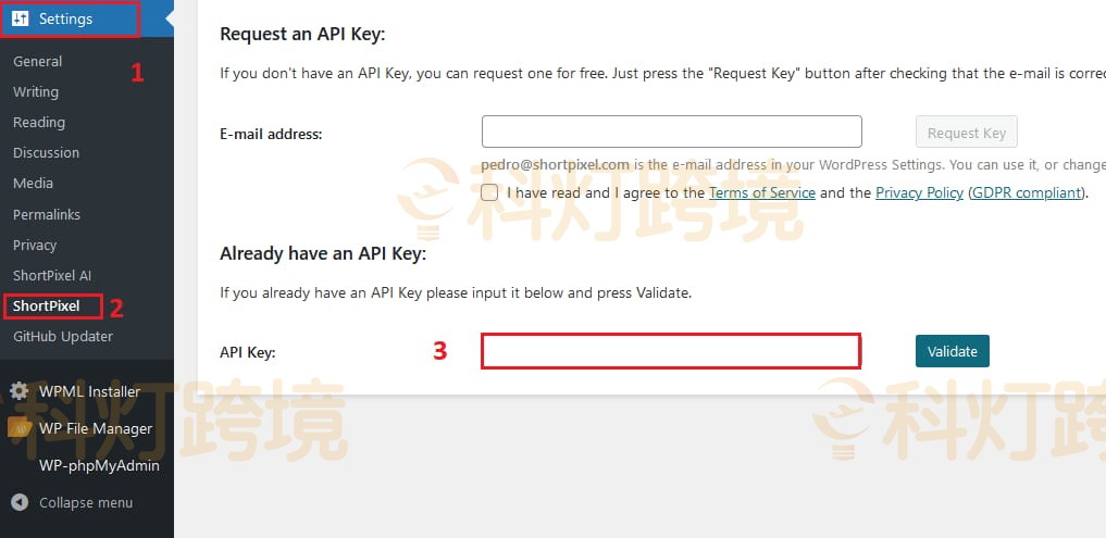 WordPress插件:ShortPixel图像优化插件安装设置教程