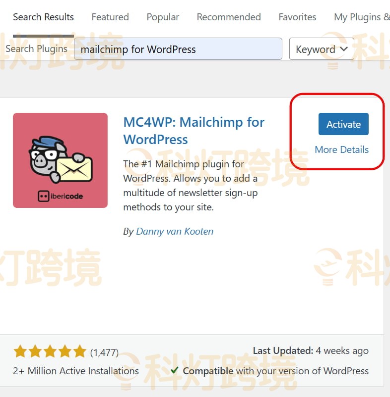 WordPress如何集成MailChimp