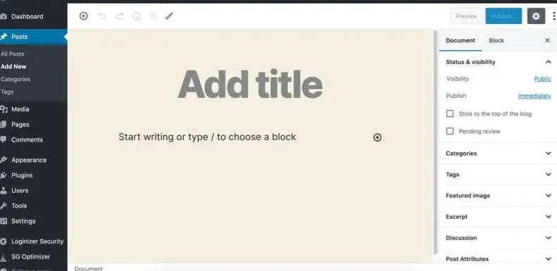 WordPress编辑器:经典编辑器与古腾堡编辑器的区别