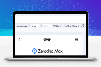 Zerodha max多语言java综合股票源码/前后端vue+服务端java