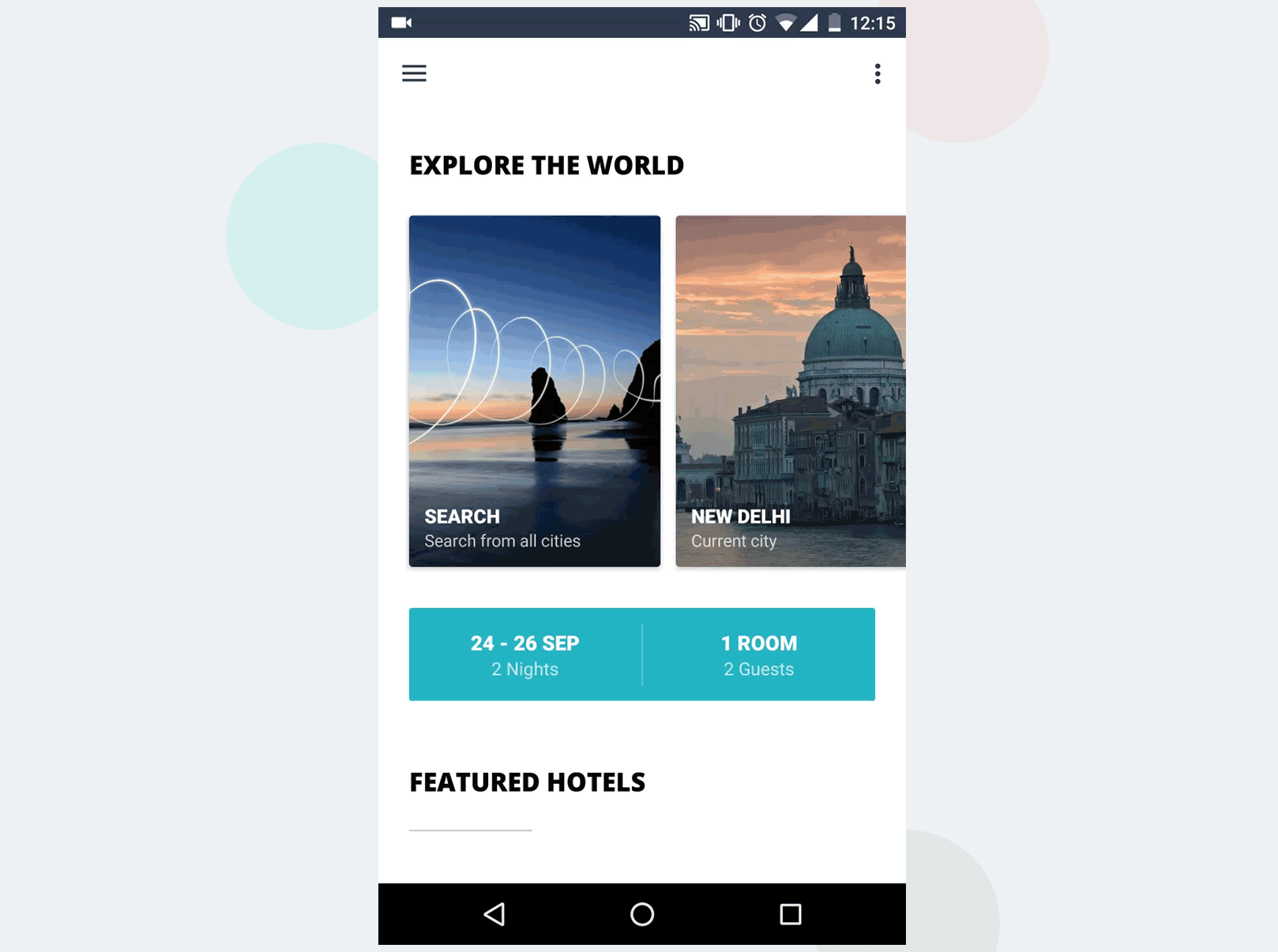 酒店推荐APP源码