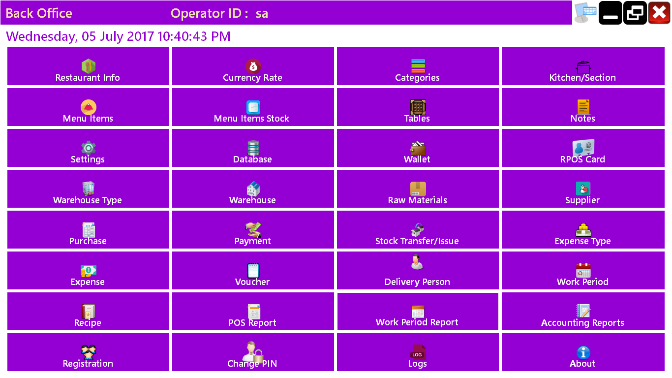 餐厅管理ERP源代码