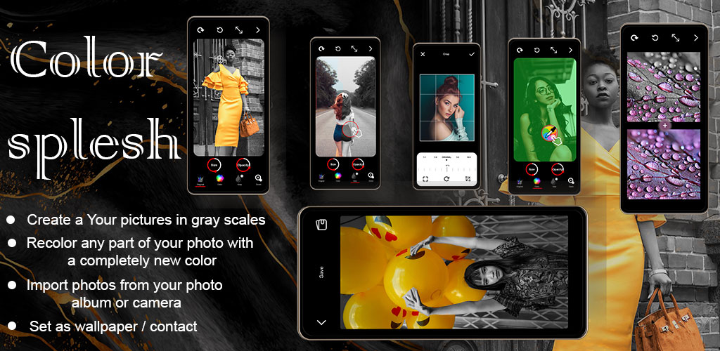 颜色飞溅效果照片编辑 – 颜色流行效果照片编辑器 颜色流行或效果照片编辑器源代码