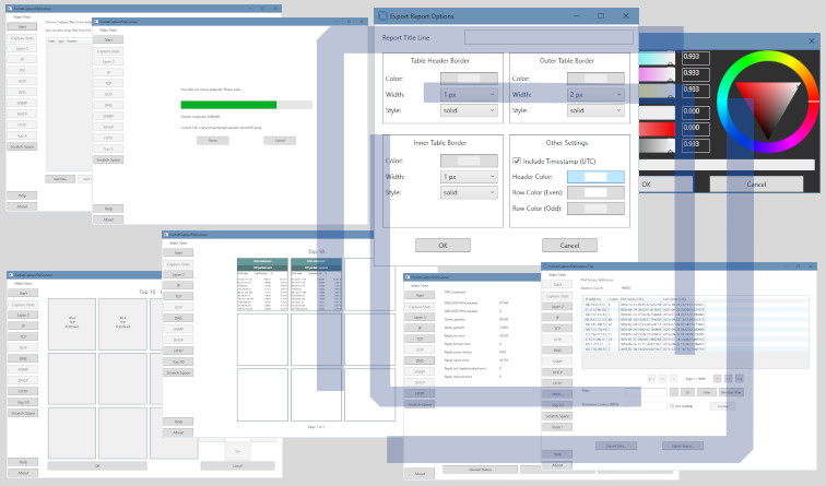 PacketCaptureFileScanner 和 pcap 解析器源代码