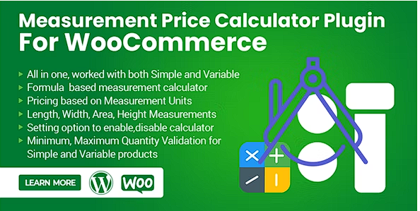 WooCommerce 的测量价格计算器插件源代码