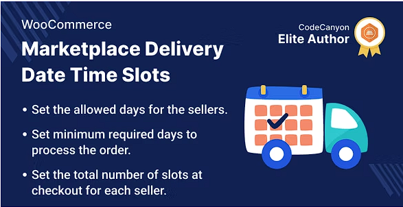 WooCommerce 市场交付日期时间段源代码