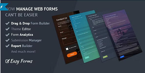 Easy Forms：高级表单生成器和管理器源代码