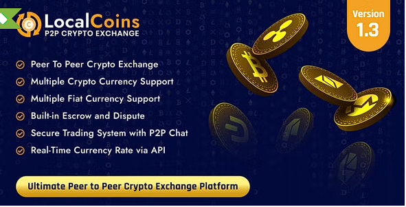 LocalCoins – 终极点对点加密交换平台源代码