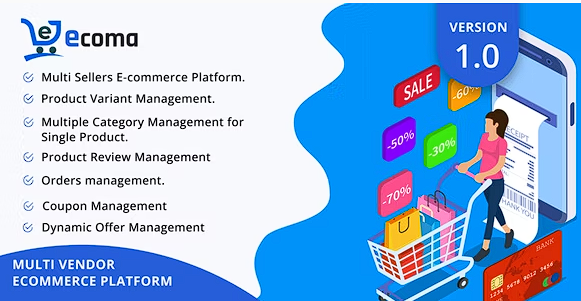 Ecoma – 多供应商电子商务购物平台源代码