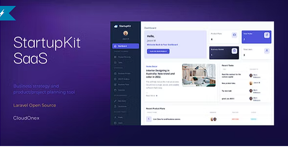 StartupKit SaaS- 业务战略和规划工具源代码