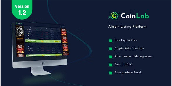 CoinLab – 山寨币上市平台源代码