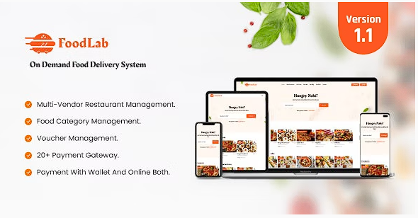 FoodLab – 按需送餐系统源代码