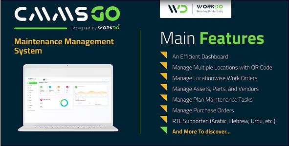CMMSGo – 维护管理系统源代码