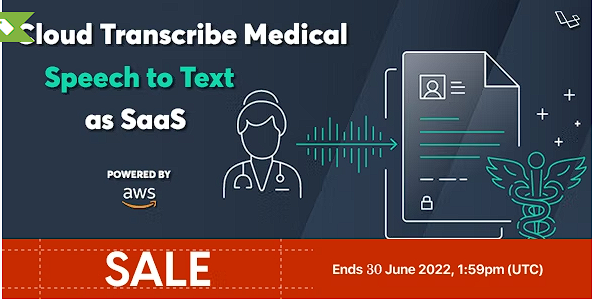 Cloud Transcribe Medical – 作为 SaaS 的医疗语音到文本源代码