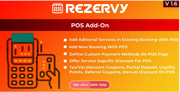 Rezervy – 用于预订和多支付管理的销售点系统 (POS AddOn)源代码