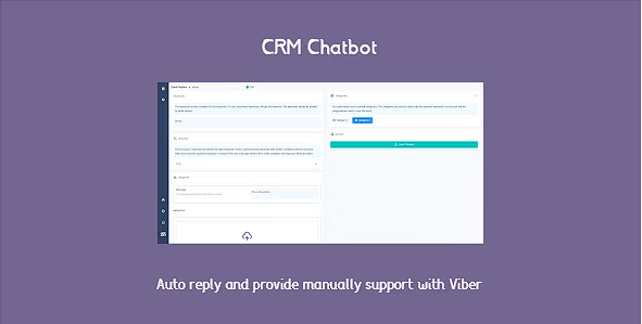 CRM 聊天机器人 – 自动回复 Viber 消息源代码