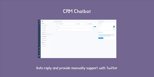 CRM 聊天机器人 – 自动回复 Twitter 消息源代码