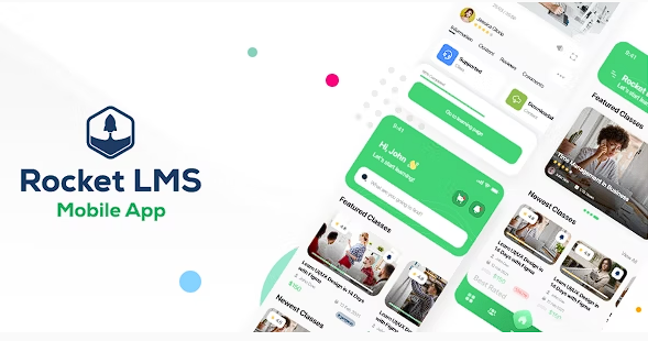Rocket LMS 移动应用程序 – 学习管理系统应用程序源代码
