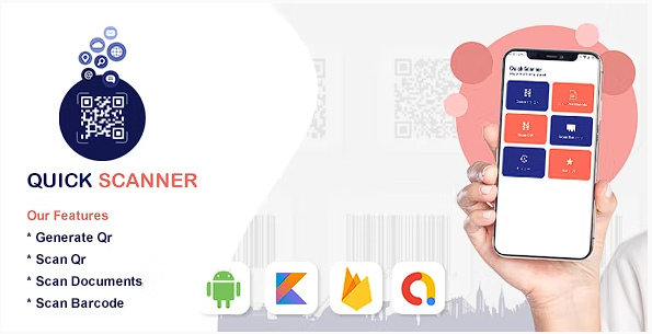 Quick Scanner – QR 生成器和扫描仪，条形码扫描仪和文档扫描仪（Kotlin）源代码