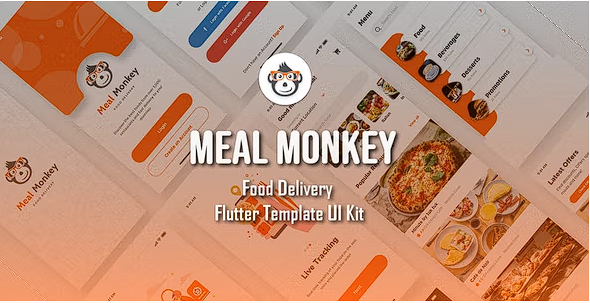 饭猴 | 食品配送 Flutter 模板 UI 套件源代码