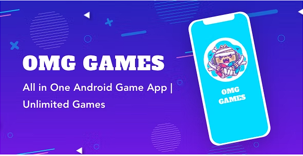 OMG Games – 多合一游戏应用程序 | 移动广告 | 无限游戏 | 安卓源代码