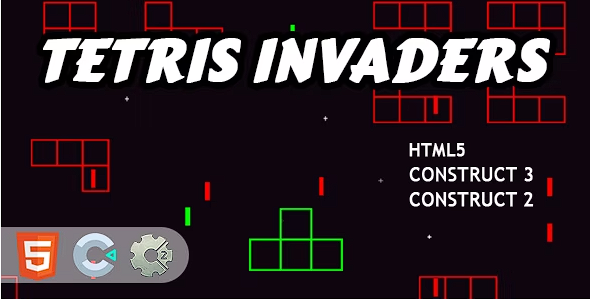 俄罗斯方块入侵者 HTML5 Construct 23 游戏源代码