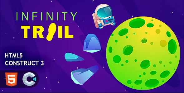Infinity Trail HTML5 Construct 3 游戏源代码