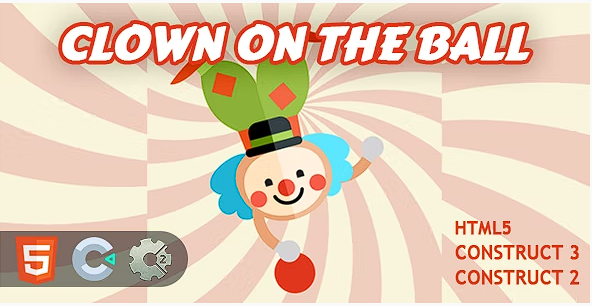 球上的小丑！ HTML5 构建 2/3 游戏源代码