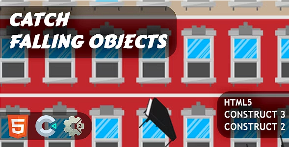 捕捉掉落的物体 HTML5 构造 2/3源代码