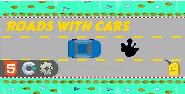 Roads with Cars HTML5 Construct 2/3 游戏源代码
