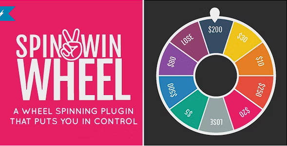 Spin2Win Wheel – 旋转它 2 赢它！源代码