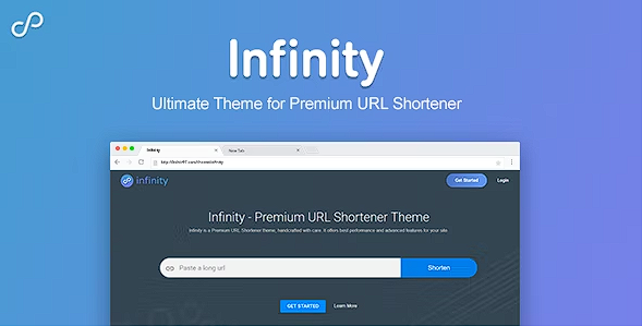 Infinity – 高级 URL 缩短器主题源代码