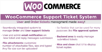 WooCommerce 支持票务系统源代码