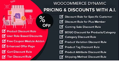 使用 AI 的 WooCommerce 动态定价和折扣源代码