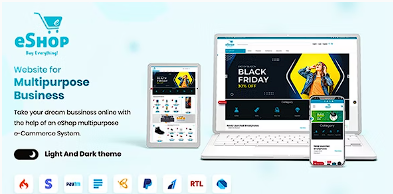 eShop Web- 电子商务单一供应商网站 | 电子商务商店网站源代码