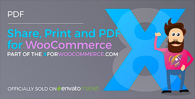 WooCommerce 的共享、打印和 PDF 产品源代码