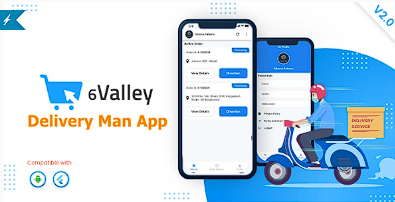 6Valley 电商 – 快递小哥抖音应用源代码