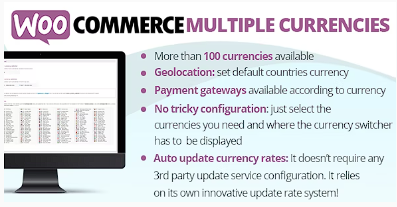 WooCommerce 多种货币源代码