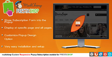 Prestashop Mailchimp 订阅源代码