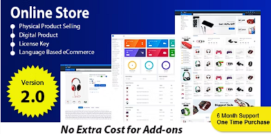 在线商店 – 多合一 Laravel 电子商务平台 CMS源代码