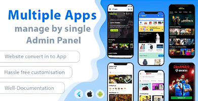 DTWeb – 将网站转换为 Flutter 应用程序 – Laravel 管理面板源代码