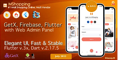 MSHOPPING-＃1MALL购物完整的Flutter V3X应用程序| 电子商务| 多供应商| 管理面板| getx源代码